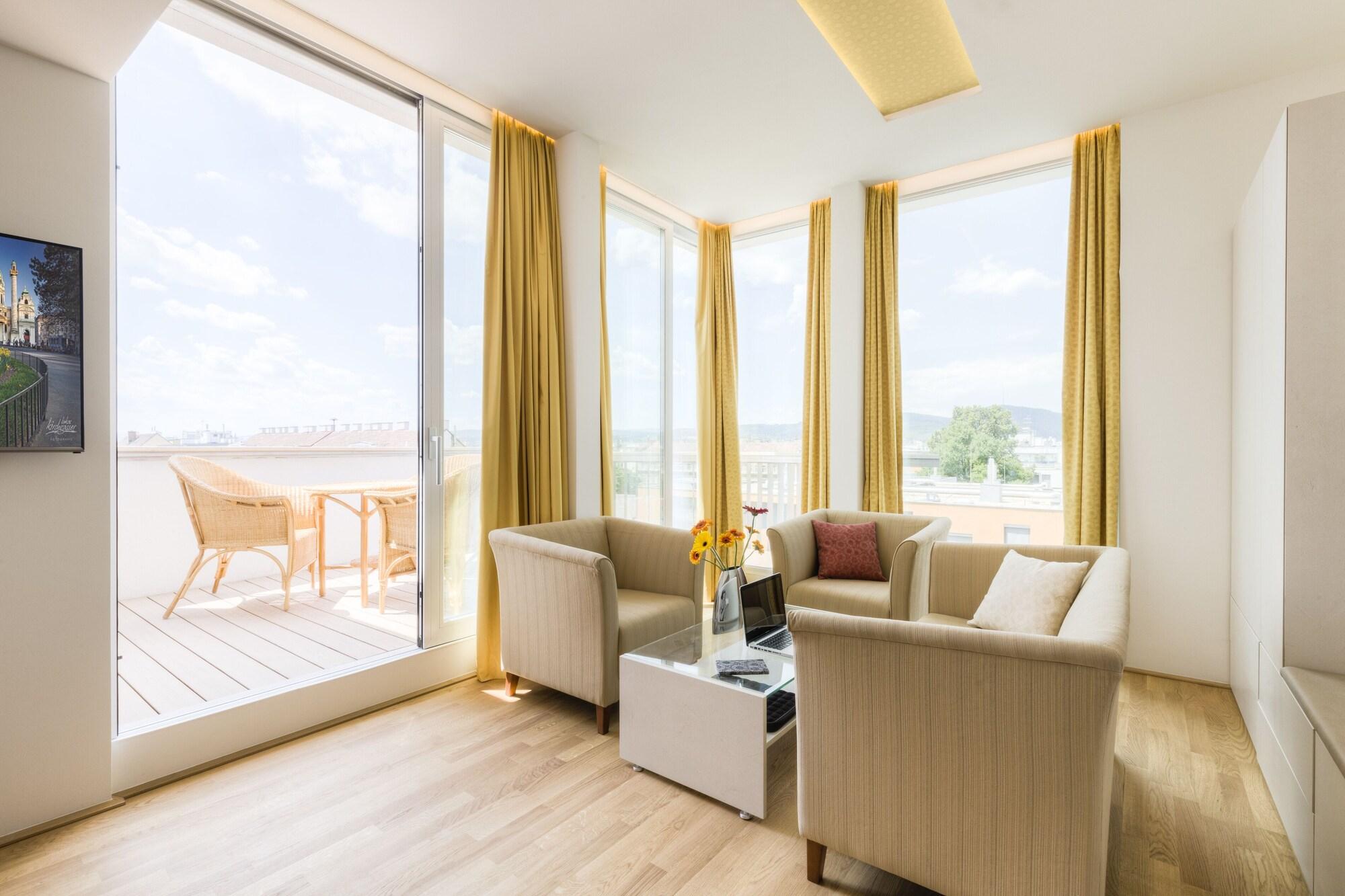 Apartmán Grand Danube Vídeň